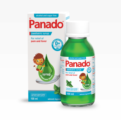 Panado Paediatric Syrup Alcohol & Sugar Free