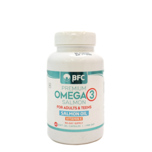 Bfc Premium Omega 3 Salmon Oil Caps 60