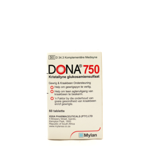 Mylan Dona 750Mg Tabs 60