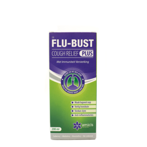 Amicis Flu Bust Cough Plus Syr 200Ml