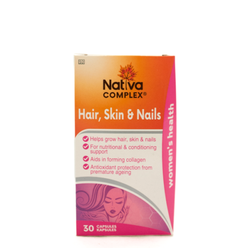 Nativa Hair Skin Nail Caps 30