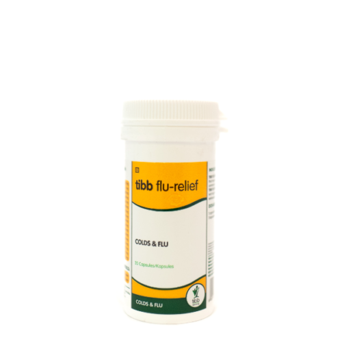 Tibb Flu Relief Caps 20
