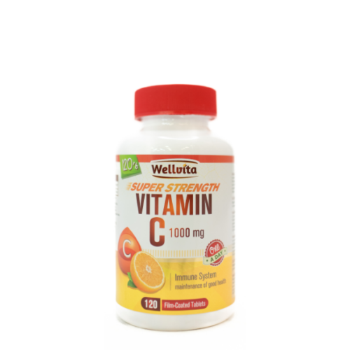 Wellvita Vitamin C 1000Iu Tabs 120