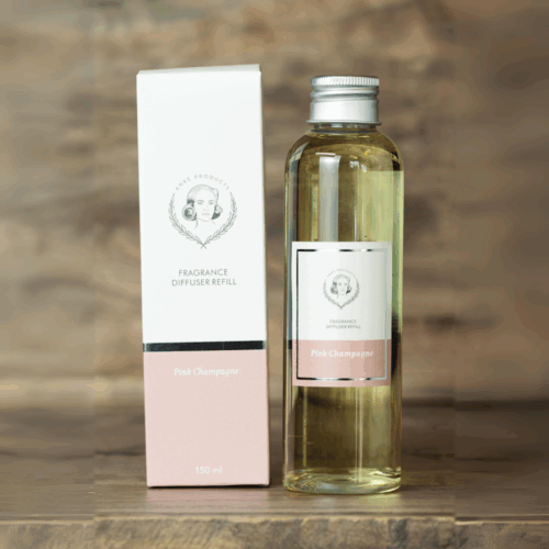 Anke Products - Wooden Top Diffuser Refill - Pink Champagne (150ml)