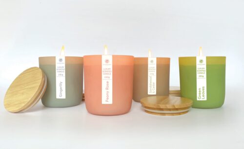 Charisma - Serenity - Luxury Scented Candle - Gingerlily (230g) - Image 2