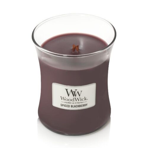 WoodWick Candle - Medium Jar - Spiced Blackberry