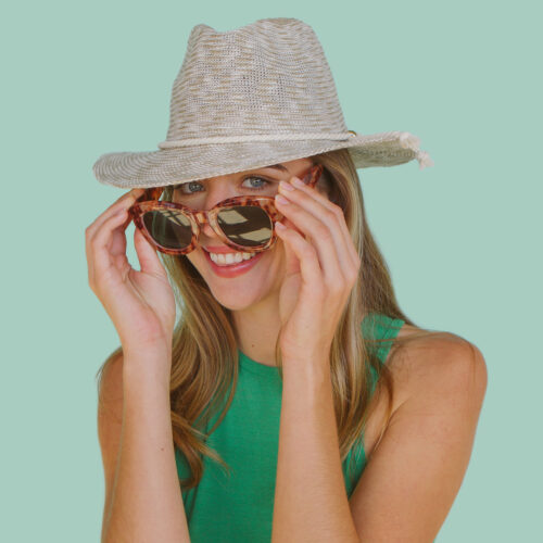 Headwear - Felicity Fedora (Beige)