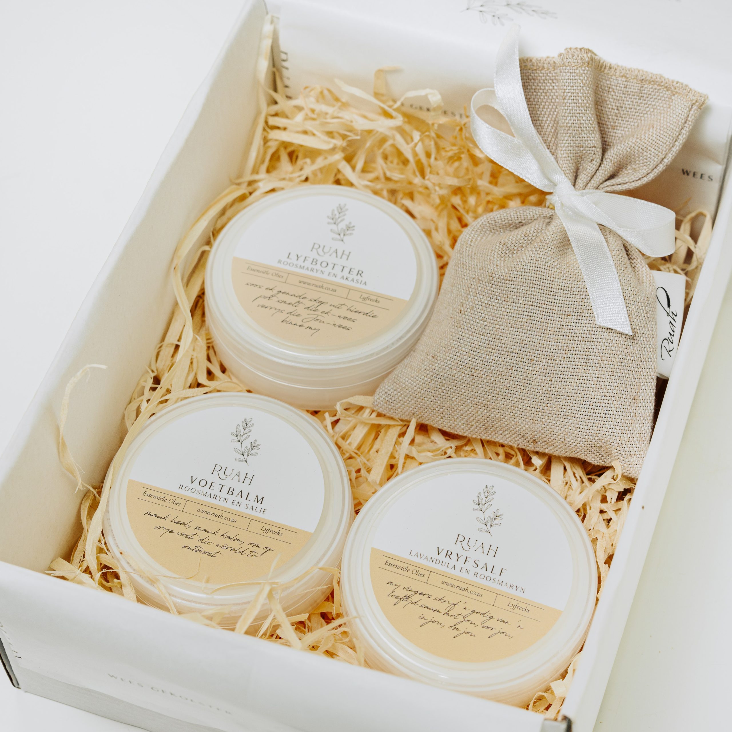 RUAH Geskenkboks Drie van die Bestes