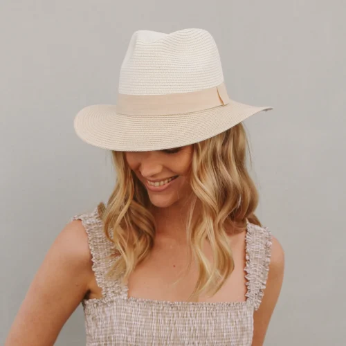 Headwear - Tyler Fedora (Natural / Beige)