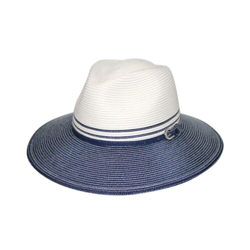 Headwear - Bella (Ivory / Navy)