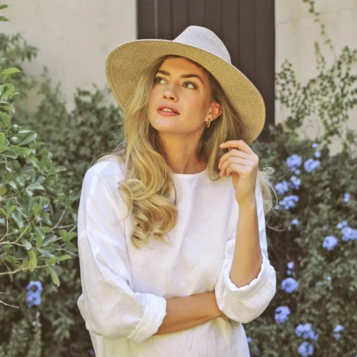 Headwear - Fiona Fedora (Sandstone)